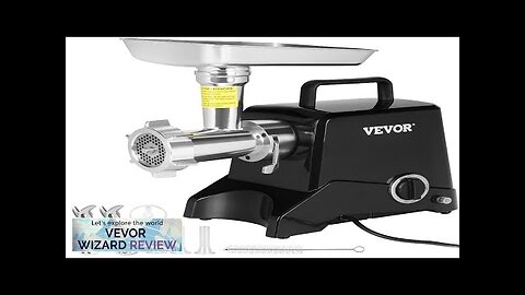 VEVOR Electric Meat Grinder 419 Lb/H Capacity 575W（1100W MAX) Industrial Meat Mincer Review