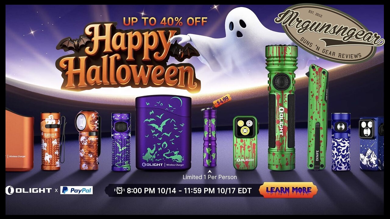 Olight Halloween Sale: Seeker 4 Pro, Oclip Pro, Osight K, & Osight C 🔦🔴