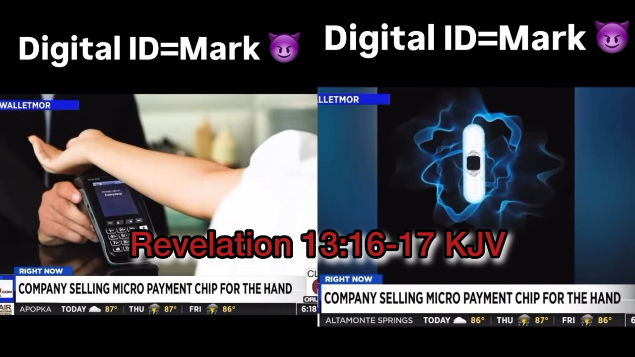 Revelation 13:16-18 KJV ABOUT TO ROLL ON MANKIND 🌎 #motb