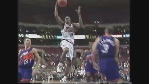 Allen Iverson 30 Points 7 Ast Vs. Suns, 1997-98.