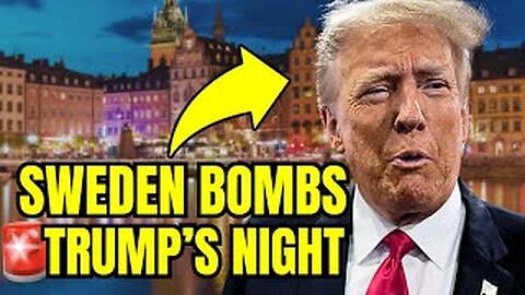 WATCH_ Sweden Trolls Trump with SURPRISE Viral Video🚨
