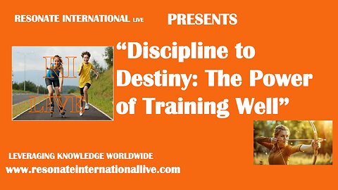 “Discipline to Destiny: The Power of Training Well”