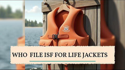 Who File ISF For Life Jackets