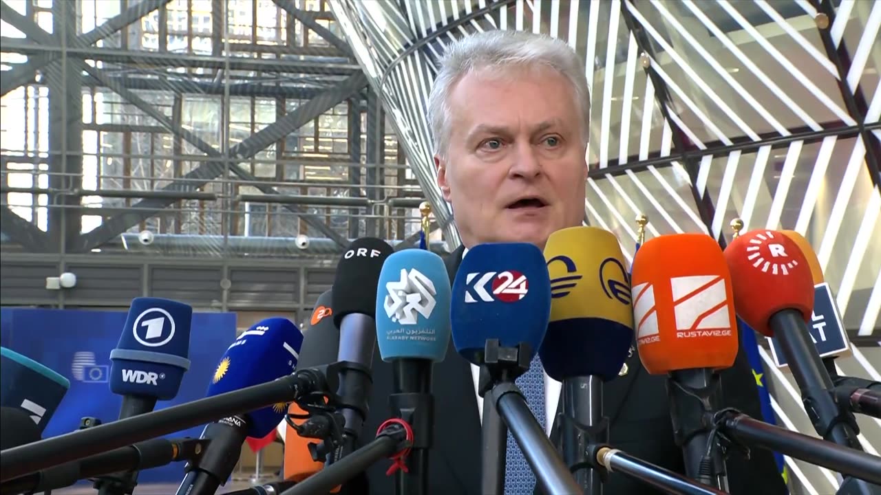 WORLD WAR III: Lithuanian President Gitanas Nausėda says the quiet part out loud