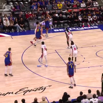 Denver Nuggets - Mal gets free for the three!