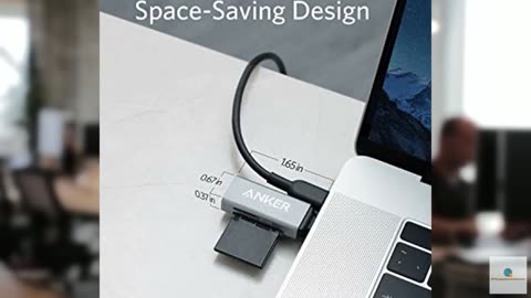 Anker SD Card Reader, 2-in-1 USB C Memory Card Reader for Digital Camera SD Card