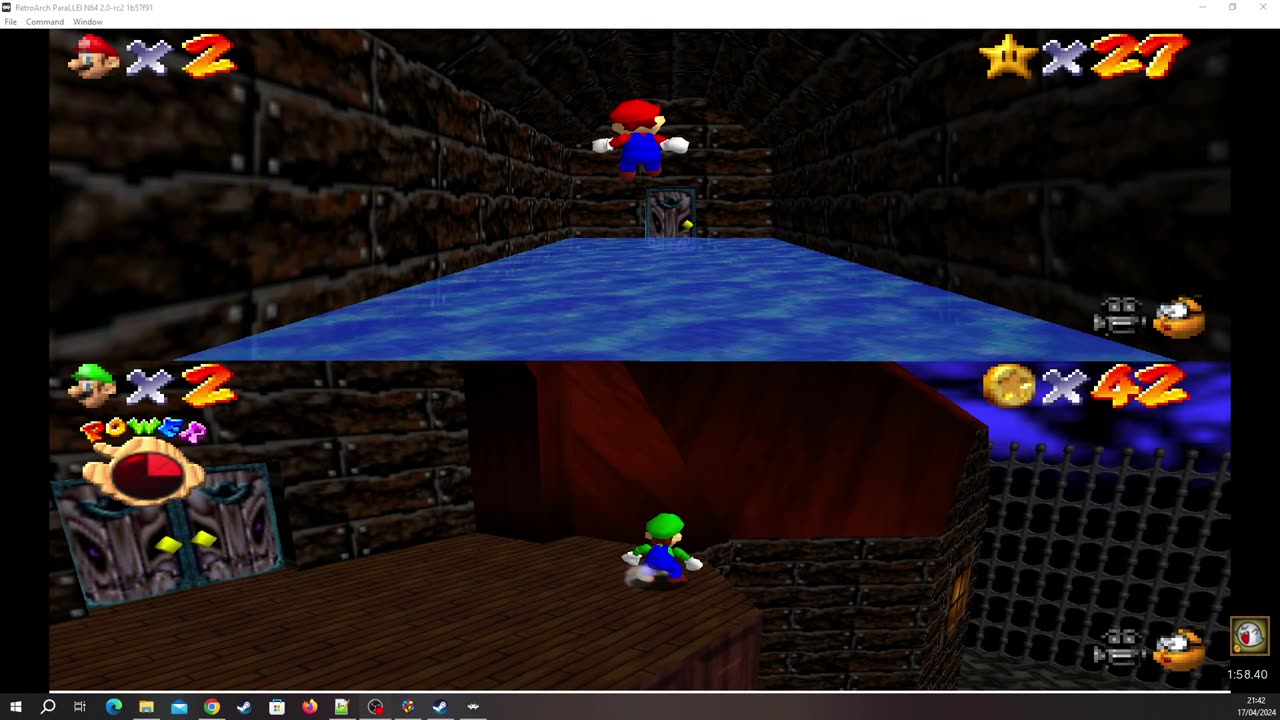 Super Mario 64 Multiplayer Splitscreen [RA] - Episode 2 [NC]