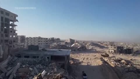 Drone video of Gaza City shows the toll of 2 years of Israel-Hamas war