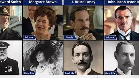 Titanic Real vs Movie
