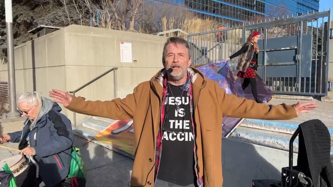 We want to live in peace! Street Church Calgary with Pastor Artur Pawlowski