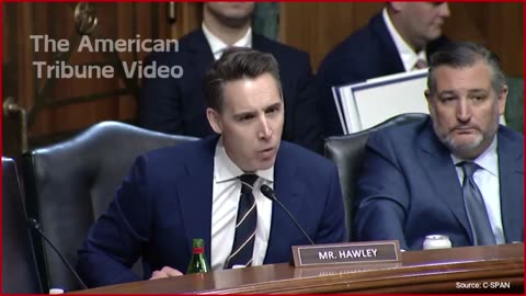 Watch: Hawley Torches Insufferable Biden Nom After Catching Her In Blatant Lie to Senate