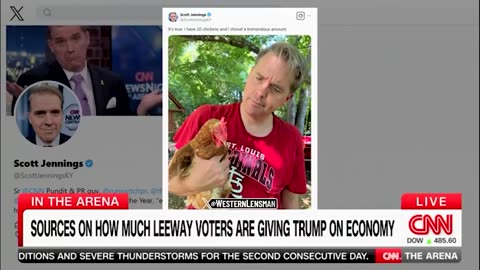 Scott Jennings (who raises his own chickens) breaks down the “egg prices!”
