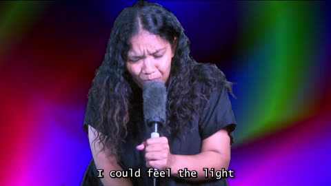 Unexpected visitations of light invaded the service, Watch her powerful experience