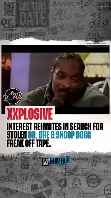 I wonder what happened to Dr. Dre and Snoop Dogg’s sex tape that they made together