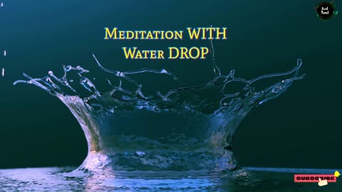 "Serenity in Drops: A Soothing Piano & Water Journey"