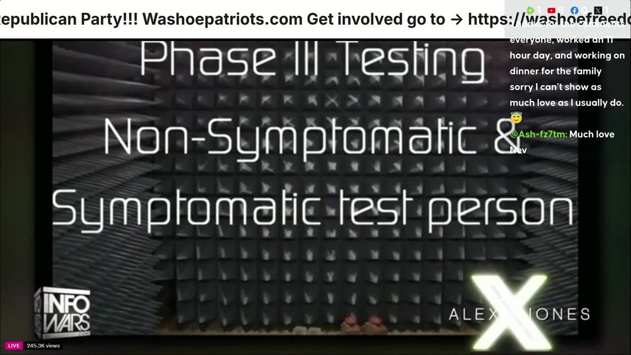 Alex Jones, Info Wars, 10/28/2025