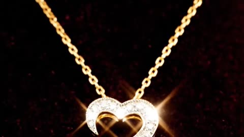 JANE SEYMOUR DIAMOND HEART NECKLACE