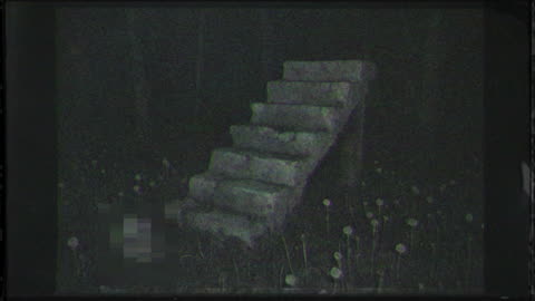Staircases in the woods TAPE 34837 CREEPY VHS)