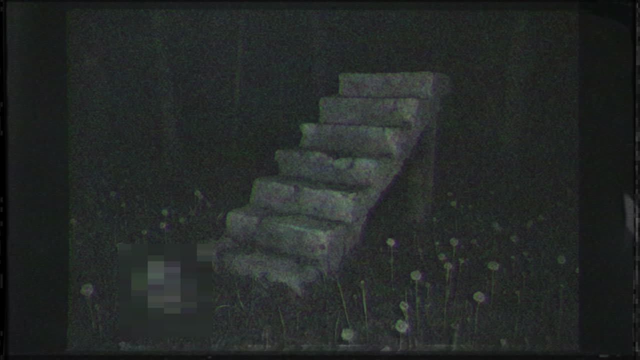 Staircases in the woods TAPE 34837 CREEPY VHS)