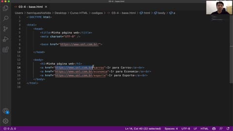 Módulo III - Html - Aula 32 - Base