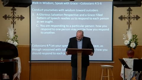 Walk in Wisdom, Talk with Grace | Colossians 4:5-6