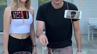 Amazing: Water bottle flip challenge
