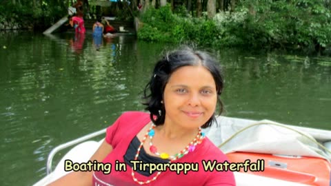 Bobby Boating In Tirparappu Waterfall