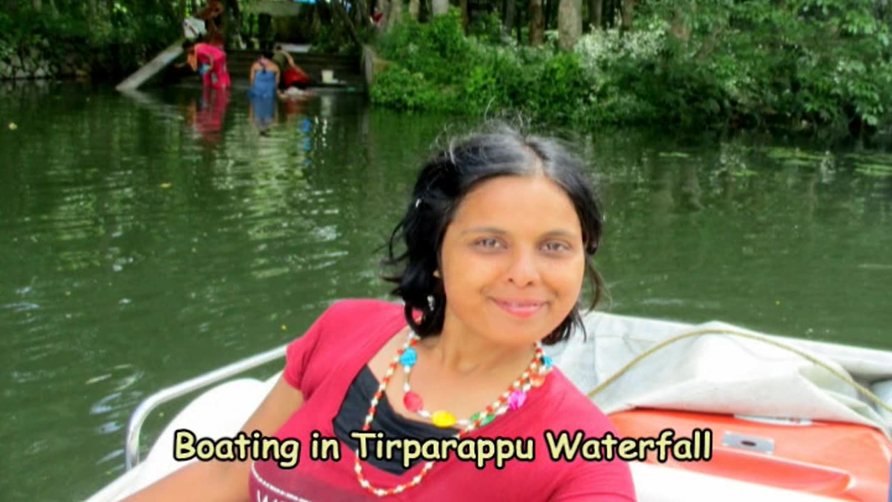 Bobby Boating In Tirparappu Waterfall