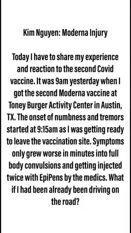 Kim Nguyen - Suffers Horrific Seizures Not Long After The 2nd Murder..Na SHOT