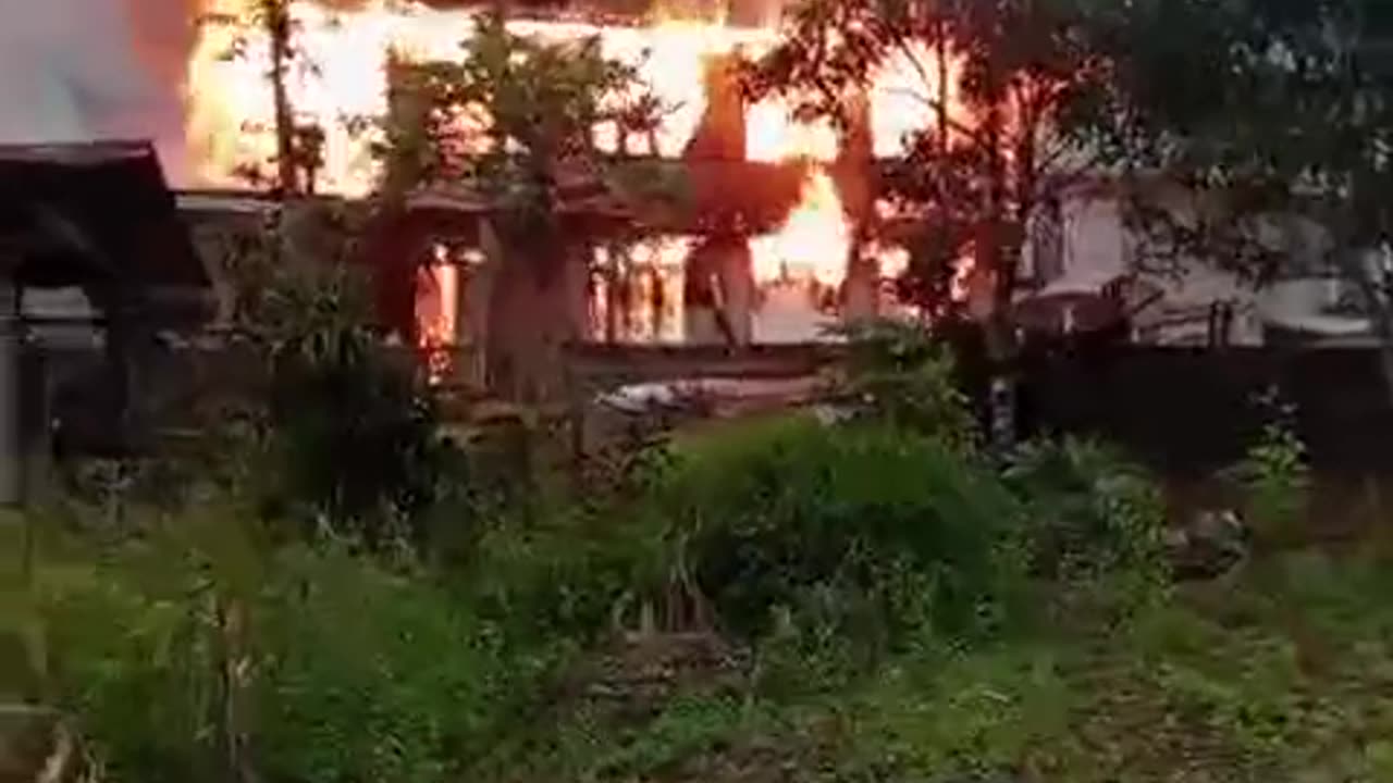🔥🏠 Myanmar War | PNO Militants Torch Village in Brutal Assault | RCF