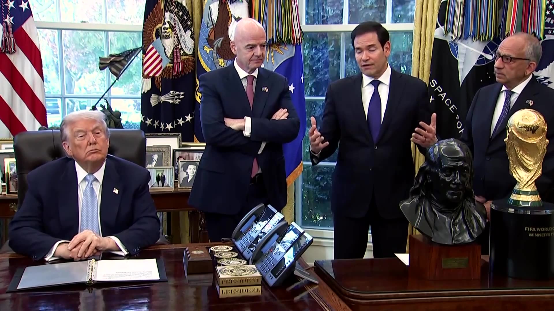 Trump says US will make it easier for World Cup fans to get visas