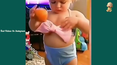 Cute And Funny Baby Laughing Hysterically 😂😂😂 That Will Definitely Brighten Your Day