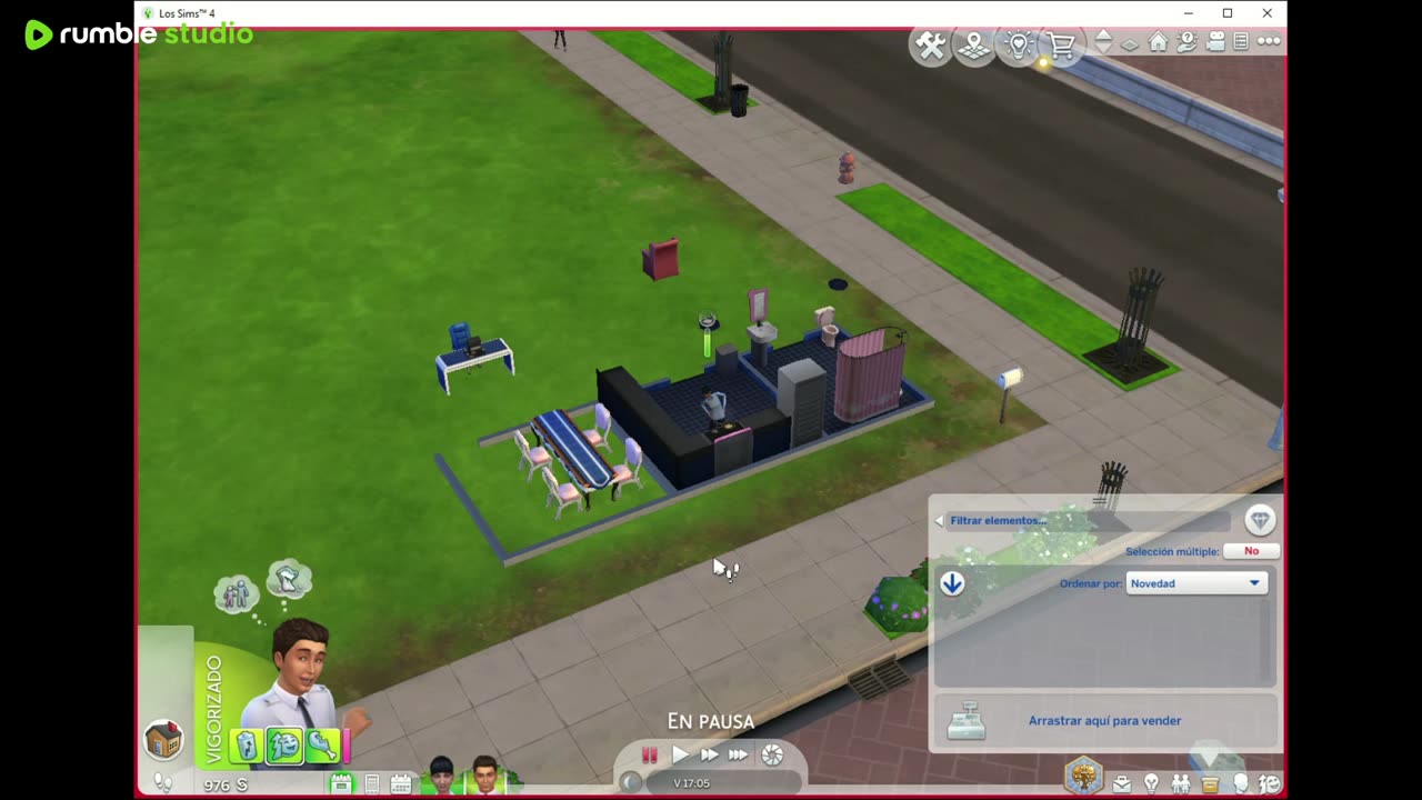 Sims 4 reto florear sim