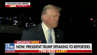 Trump Snaps At Reporter Who Wouldn't Let Him Finish His Answer
