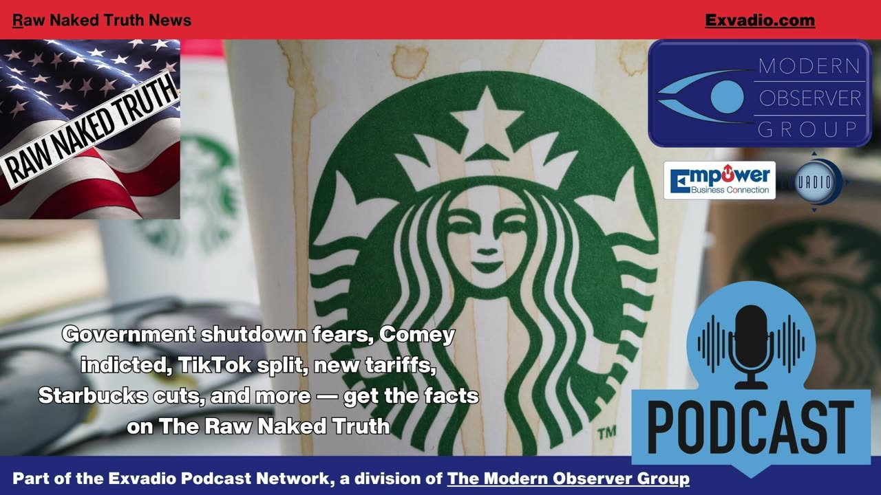 Raw Naked Truth News - 9.26.25 - Shutdown tariffs and more - Ep 690