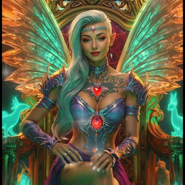 The Iridescent Fairy: Wings of the Moon