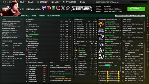 🔴Ep.33 Live Stream OOTP 26 Franchise Rebuild | Live Commissioner & Manager Mode (Inside The Diamond)