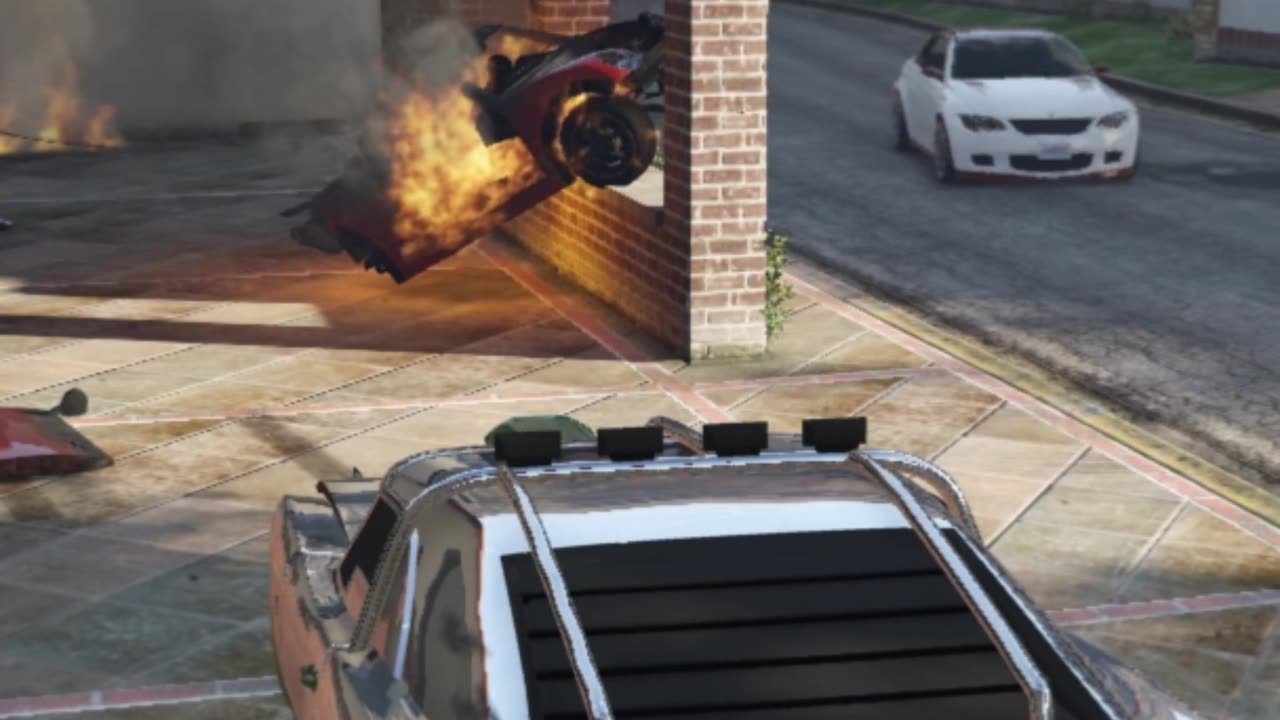 GTA V 281 Duke O'Death Crash💥 𝗙𝗼𝗹𝗹𝗼𝘄 For More╰┈➤🔗