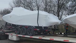 THESE TWO BOATS ARE HEADED TO MINNEAPOLIS. HOME JUST FOR A MINUTE!