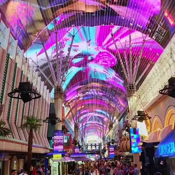 Fremont Street Experience Las Vegas 🔥 #LasVegas