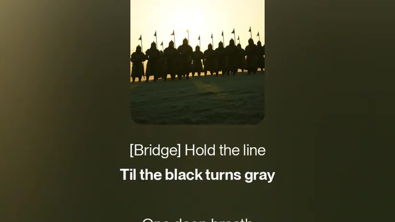 Dawn Is Still To Come