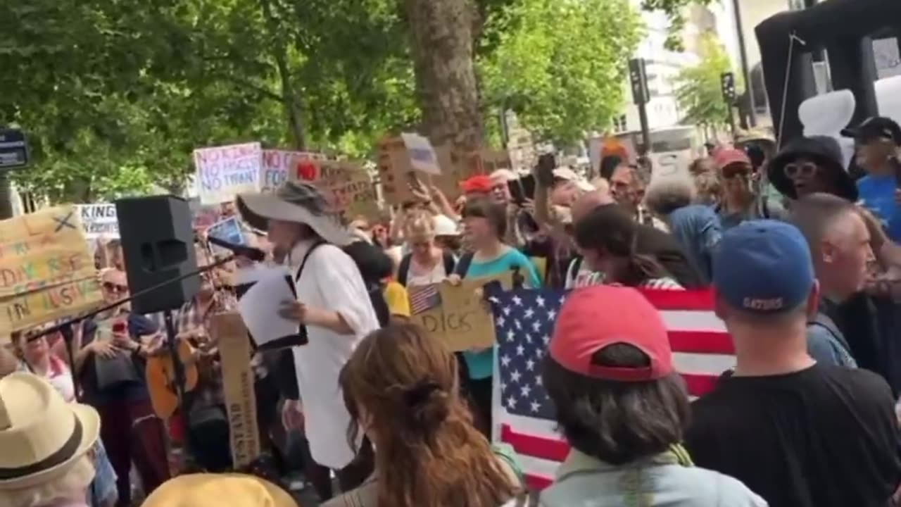 No Kings protest in Paris, France