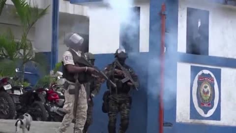BREAKING: U.S. Marines Exchange Fierce Gunfire With Haiti Gangs Outside Embassy