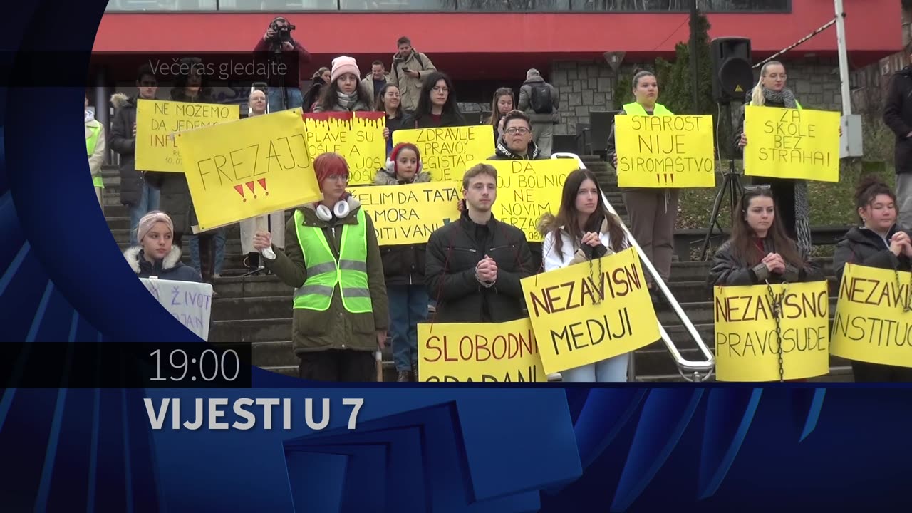 U 'Vijestima u 7' večeras gledajte (02 03 2025)
