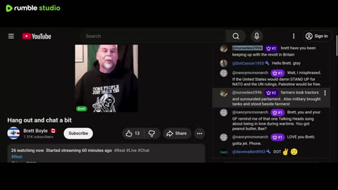 Brett Boyle 🇨🇦 live