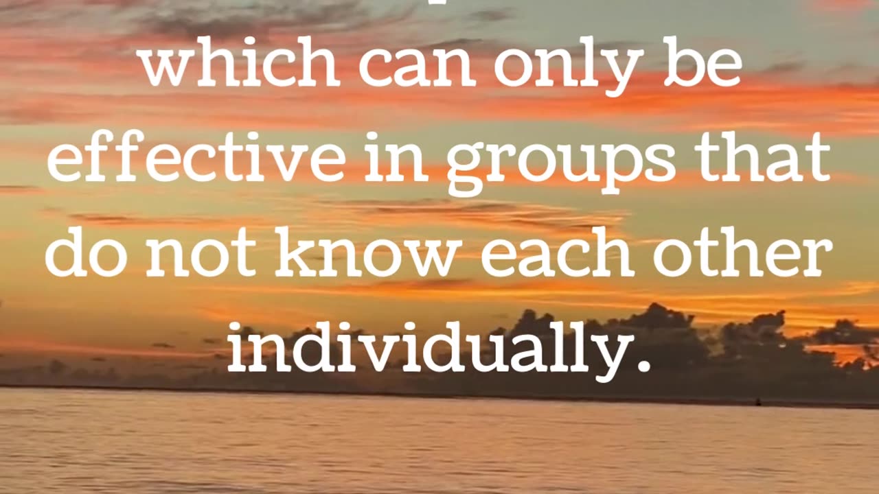 Having a mind of our own is crucial.