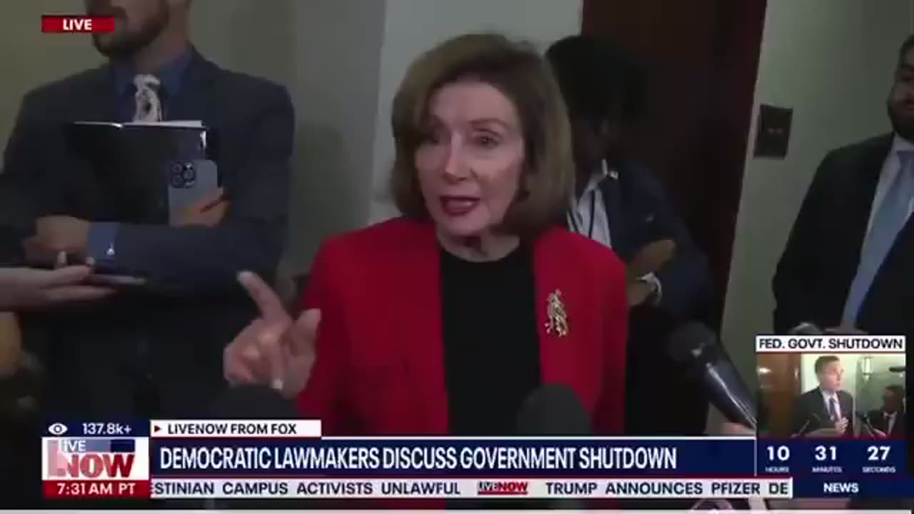 Nancy Pelosi gets TRIGGERED when asked basic question about AOC