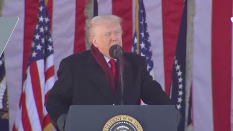 Trump: "If we die, we must die and we as men we die without complaining."