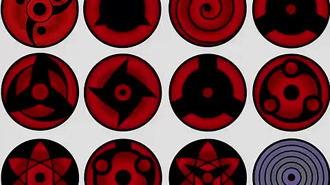 Incredible: All Sharingan and Rinnegan #naruto #anime #sharingan #rinnegan #doju
