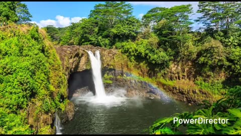 rainbow falls